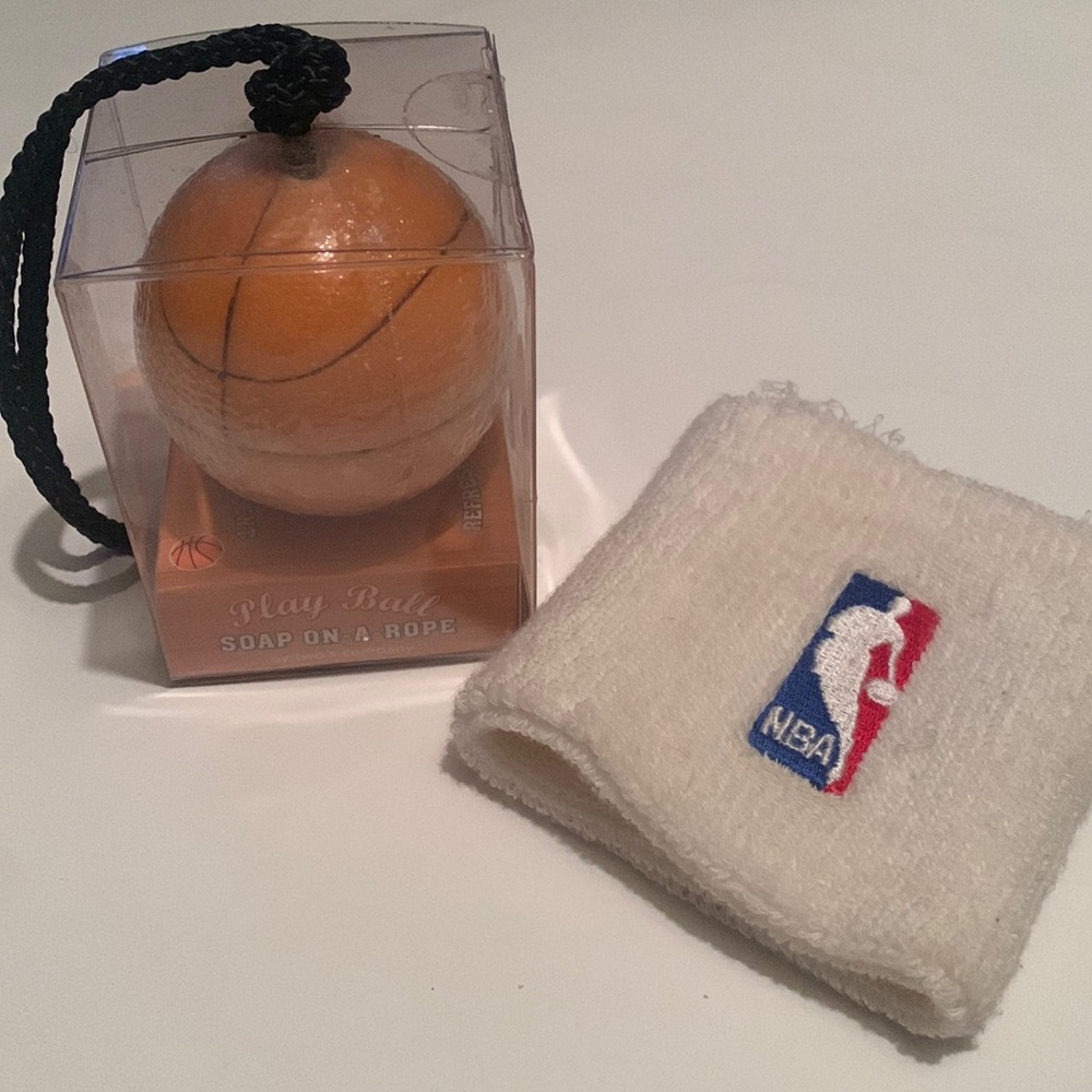 Play Ball Basketball Soap On A Rope